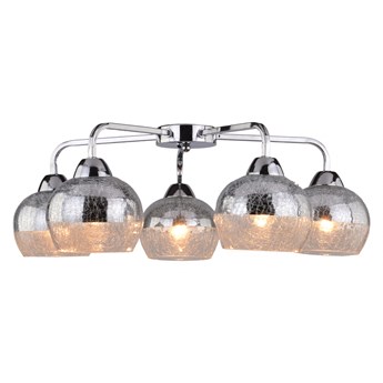 LAMPA SUFITOWA PLAFON CROMINA AMPLA 5X60W E27 CHROM