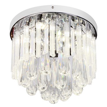 LAMPA SUFITOWA PLAFON ATELLA 12W LED CHROM