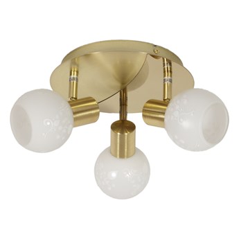 LAMPA SUFITOWA PLAFON AVILA 3X40W E14 MOSIĄDZ