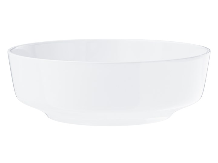 Wolnostojąca umywalka nablatowa Corsan 649988 okrągła biała 41,5 x 41,5 x 13,5 cm z korkiem chrom Nablatowe Stal Kolor Biały Okrągłe Ceramika Wolnostojące Kategoria Umywalki