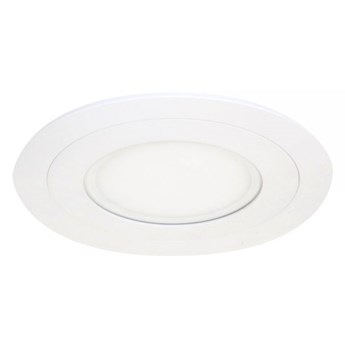 PP 620 WH IP44 OPRAWA HALOGENOWA LED WPUSZCZANA OCZKO LAMPA 18 CM ALUMINIUM BIAŁY GU10 ES111 LED HERMETYCZNA