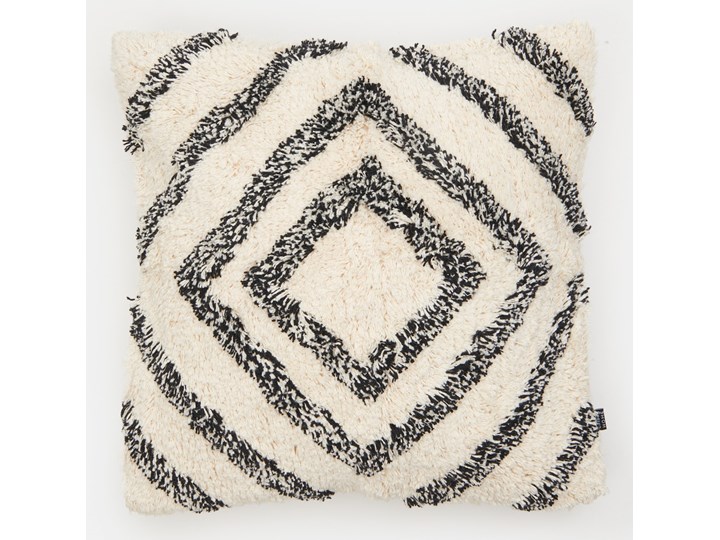 Sinsay - Poszewka na poduszkę - Biały Bawełna 45x45 cm Kwadratowe Poszewka dekoracyjna Wzór Geometryczny