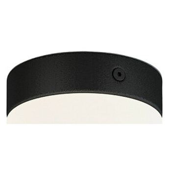 Lampa sufitowa łazienkowa CAYO G9 40W IP44 śr. 10cm | czarny