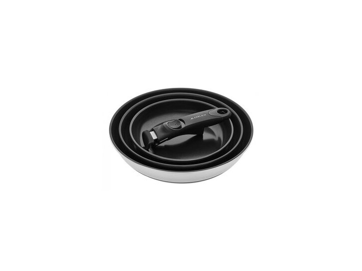 Zestaw patelni GERLACH SMART STEEL 20, 24, 28 cm