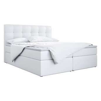Wygodne łóżko kontynentalne z podwójnym pojemnikiem na pościel do sypialni - ERNI / Madryt 920