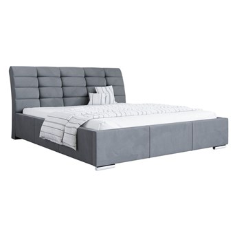 Funkcjonalne i modne łóżko tapicerowane z opcją wyboru materaca - NANA / Monolith 25102