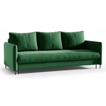 Bettso Sofa tapicerowana z funkcja spania BELIS - zielony / R38
