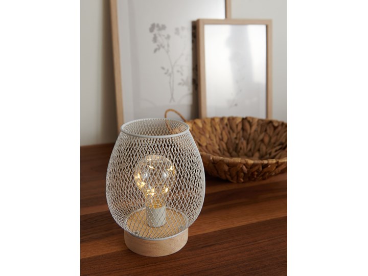 Sinsay - Lampka LED - Biały Lampa dekoracyjna Kategoria Lampy stołowe