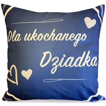 Poszewka welurowa z nadrukiem na dzień dziadka JCL-361