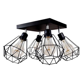 DIAMANTE QUATTRO lampa sufitowa z regulowanymi abażurami typu diament, wys. 25 cm