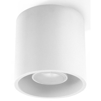 Plafon Sollux ORBIS 1 Biały 12W LED, SL.0021