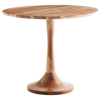 Drewniany stół do jadalni Kate, naturalny, Madam Stoltz