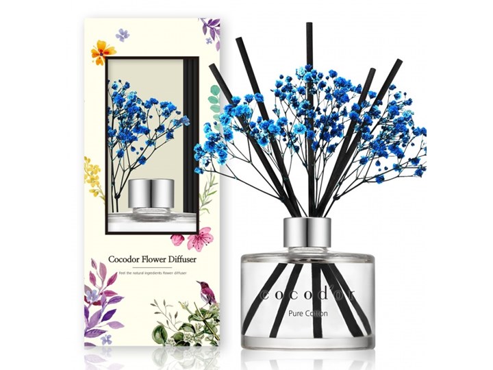Dyfuzor zapachowy z patyczkami flower 200 ml pure cotton pdi30401 kod: PDI30401 Perfumy Kategoria Zapachy do domu