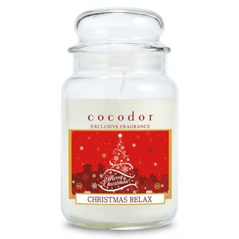 świeca zapachowa christmas relax 550g pca30457 kod: PCA30457