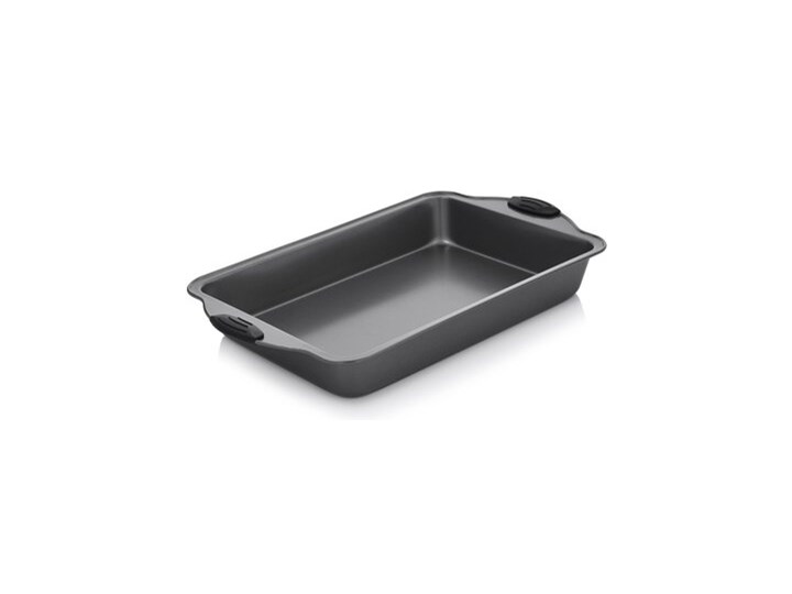Forma do pieczenia prostokątna DUKA SILC BAKE 33x23 cm grafitowa stalowa