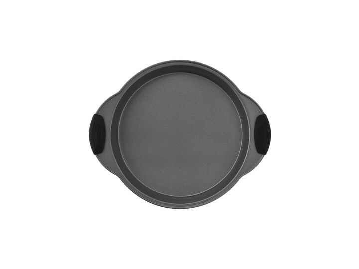 Forma do pieczenia okrągła DUKA SILC BAKE 23x4 cm grafitowa stalowa Kolor Czarny Silikon Kategoria Formy i foremki