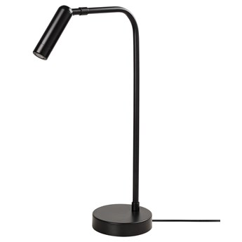 SELSEY Lampa stołowa Milibeliso minimalistyczna czarna