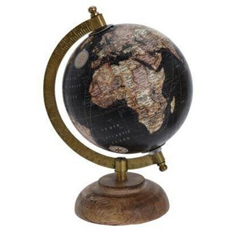 Globus Antique czarny