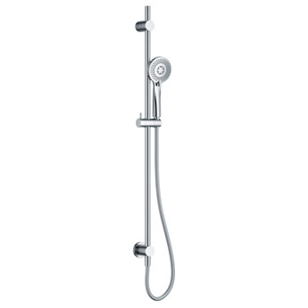 Zestaw prysznicowy Deante Arnika chrom 1-funkcyjny z drążkiem - przyłącze podtynkowe