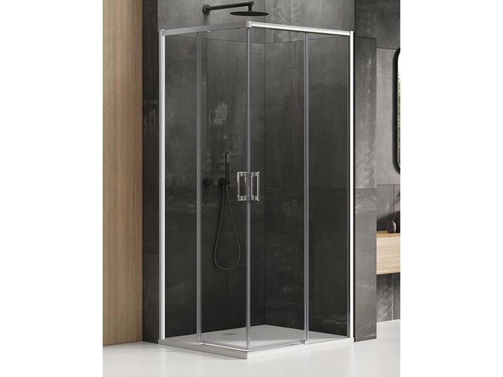 Kabina prysznicowa PRIME drzwi podwójne 70x70x200 szkło czyste z powłoką Kategoria Kabiny prysznicowe
