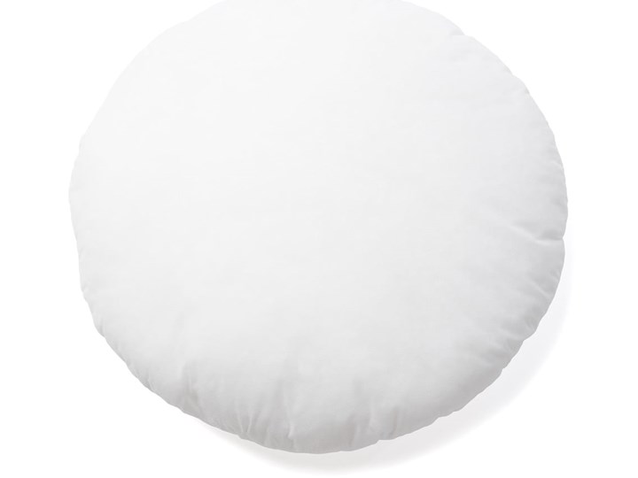 Białe wypełnienie do poduszki La Forma Fluff, ø 45 cm Poduszka syntetyczna 45x45 cm Kolor Biały