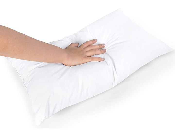 Poduszka z mikrowłókna Mila Home Classic, 30x50 cm Poduszka syntetyczna Kategoria Poduszki Kolor Biały