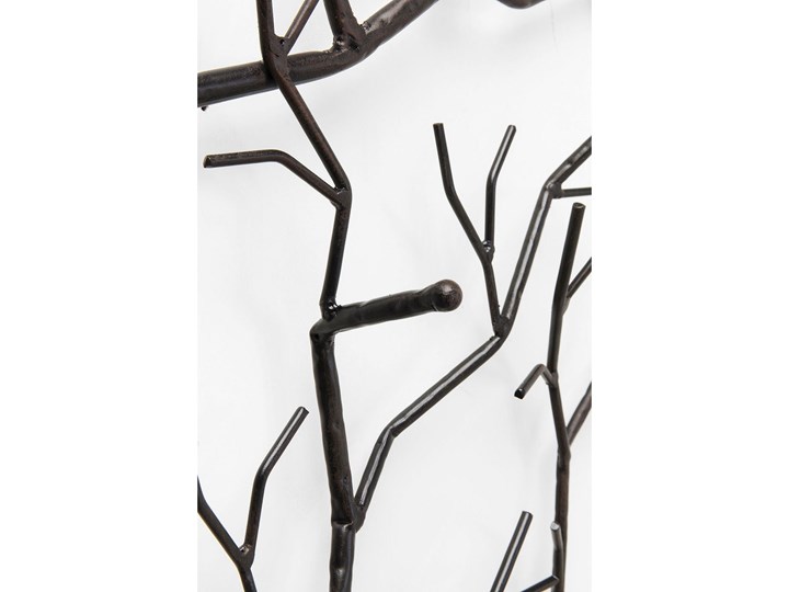 Wieszak ścienny Ants On A Tree 69x160 cm Metal Kolor Biały Kategoria Wieszaki na odzież wierzchnią