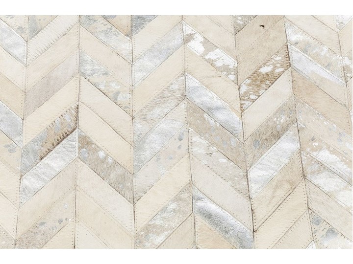 Dywan Spike Elegance 170x240 cm beżowy Skóry Prostokątny Skóra Dywany Wzór Geometryczny Pomieszczenie Salon