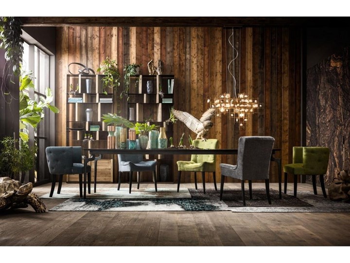 Lampa wisząca Stone Mobile 100x61 cm złota