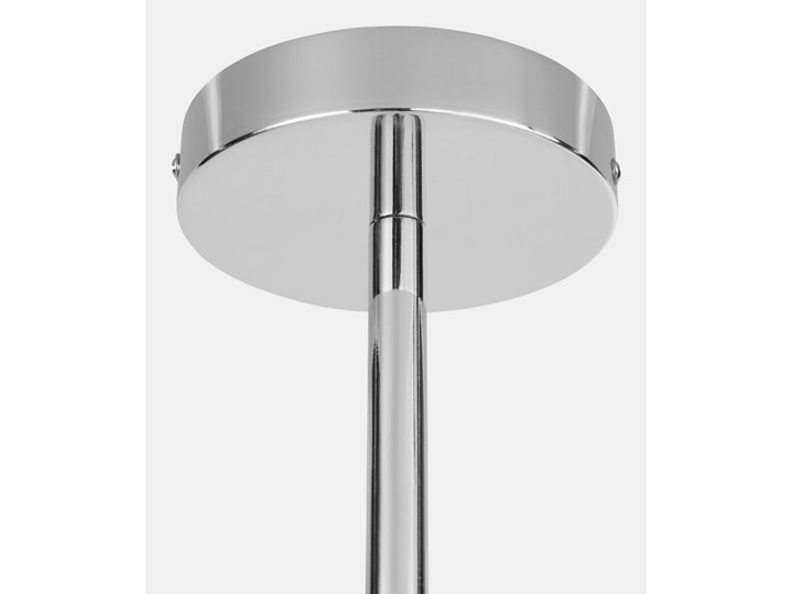 LAMPA WISZĄCA SUFITOWA NOWOCZESNA CHROM PETRICA W16 LUMINA DECO Metal Szkło Lampa z abażurem Lampa z kloszem Ilość źródeł światła 16 źródeł