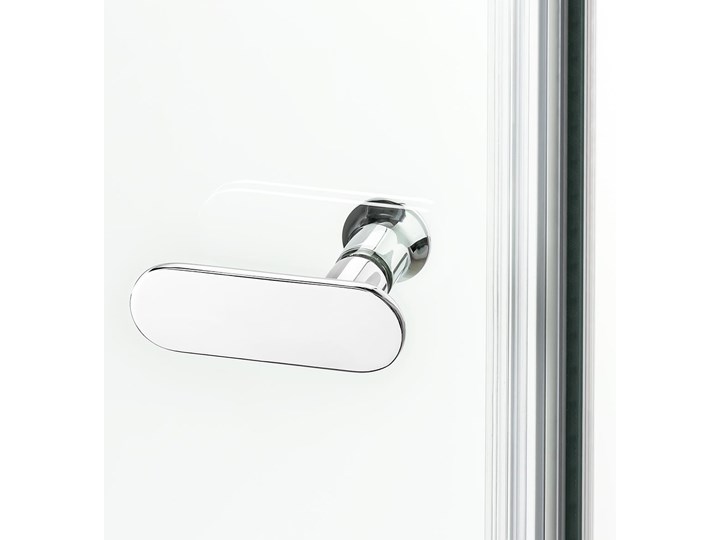 Kabina prysznicowa NEW SOLEO BLACK prostokątna 90x100x195 drzwi wahadłowe podwójne czyste 6mm AS Kategoria Kabiny prysznicowe