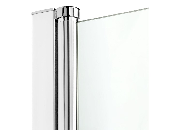 Kabina prysznicowa NEW SOLEO półokrągła 90x90x195 drzwi uchylne pojedyncze szkło czyste 6mm Active Shield Narożna Kategoria Kabiny prysznicowe