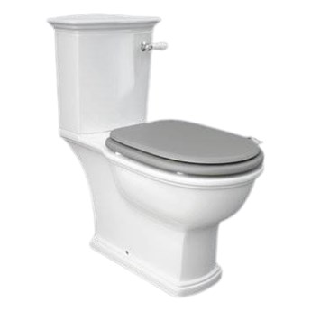 WASHINGTON Miska WC do kompaktu 70,5x36,5 cm biały połysk- odpływ poziomy