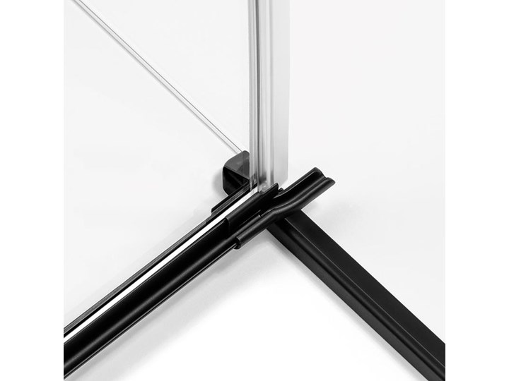 Kabina prysznicowa AVEXA BLACK prostokątna drzwi podwójne 110x120x200 czyste 6mm Active Shield Kategoria Kabiny prysznicowe