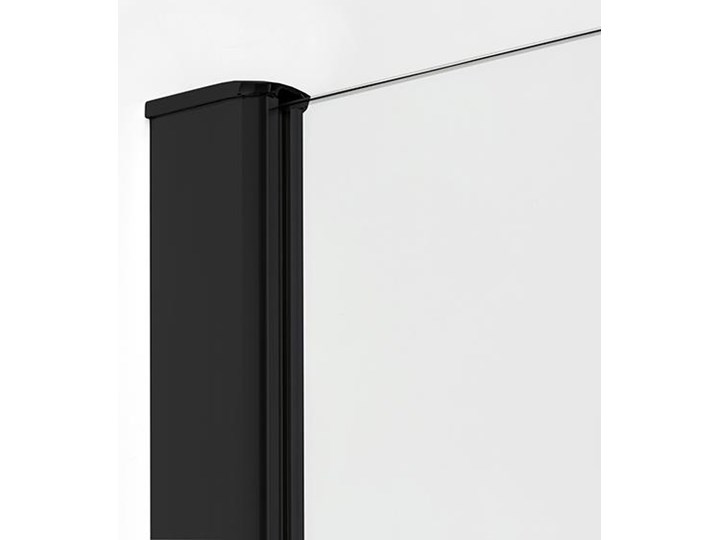 Kabina prysznicowa NEW KOMFORT BLACK asymetryczna 120x85x195 szkło czyste 6mm Active Shield Niestandardowa Kategoria Kabiny prysznicowe