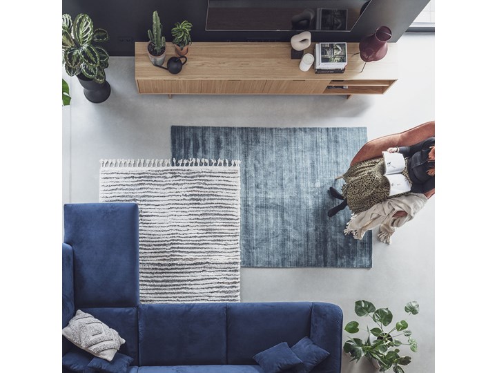 Uvita Rayas Dywany 120x170 cm Poliester Prostokątny Pomieszczenie Salon