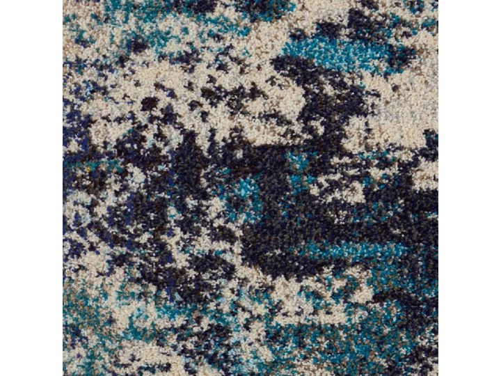 Celestial 2 Ivory/Teal Blue Syntetyk Kolor Dywany 120x180 cm Pomieszczenie Sypialnia