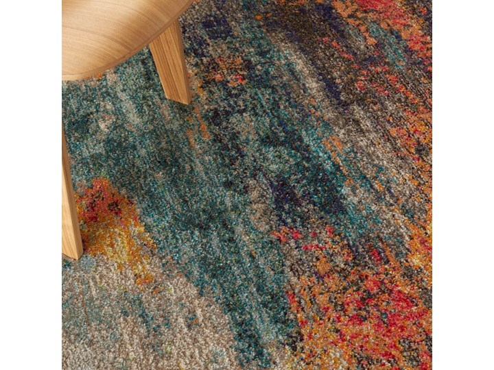 Celestial Ces15 Multi Dywany Pomieszczenie Salon Syntetyk Nieregularny Kolor Szary