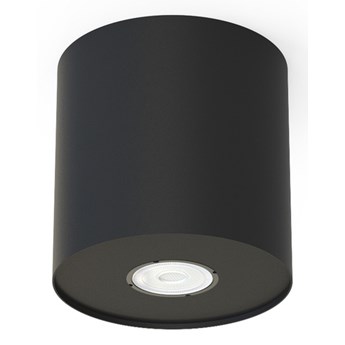Spot sufitowy designerski tuba POINT M 10W czarny śr. 12,7 cm | czarny
