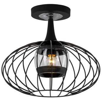 Czarna industrialna lampa sufitowa - EXX124-Sofis