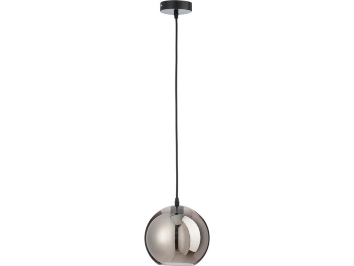 Lampa wisząca Glass Ball Ø20x205 cm srebrna Kolor Srebrny Szkło Lampa kula Kategoria Lampy wiszące