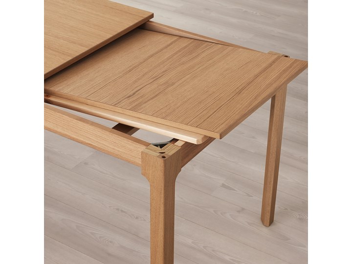 IKEA EKEDALEN / ODGER Stół i 4 krzesła, dąb/antracyt, 120/180 cm Kategoria Stoły z krzesłami Kolor Beżowy