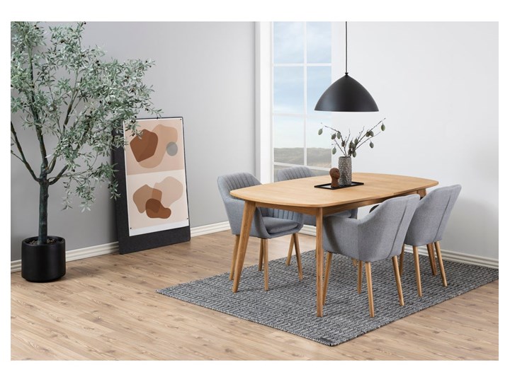 Stół rozkładany Eason 180-270x102 cm naturalny Drewno Długość(n) 180 cm