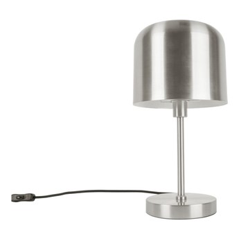 Lampa stołowa w kolorze srebra Leitmotiv Capa, wys. 39,5 cm