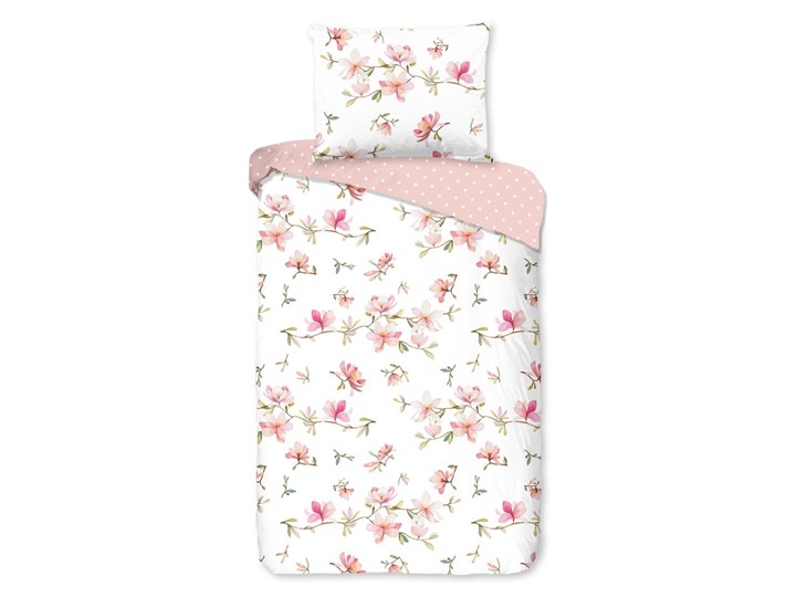 Bawełniana pościel dwuosobowa Bonami Selection Blush, 160x220 cm Bawełna 160x200 cm 70x80 cm Komplet pościeli Kolor Różowy