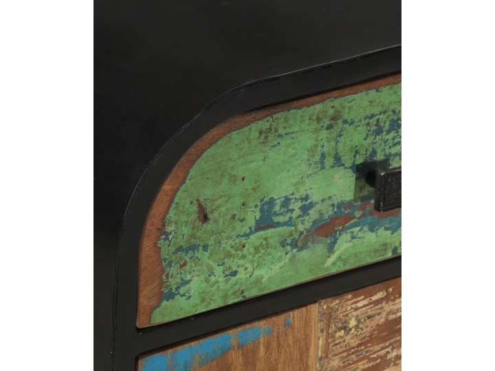 vidaXL Komoda, lite drewno z odzysku, 140 x 35 x 76 cm Z szafkami i szufladami Szerokość 140 cm Głębokość 35 cm Pomieszczenie Salon Kolor Brązowy