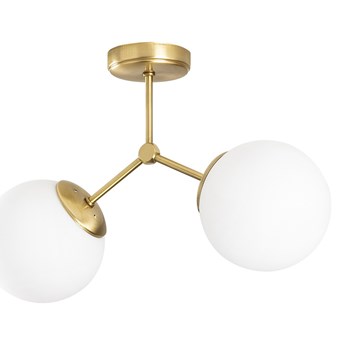SELSEY Lampa sufitowa Beid x2 złota