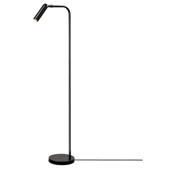 SELSEY Lampa stojąca Cally minimalistyczna czarna