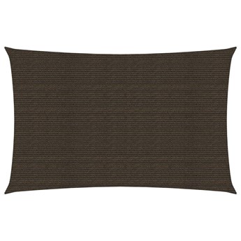 Emaga Żagiel przeciwsłoneczny, 160 g/m², brązowy, 2x5 m, HDPE