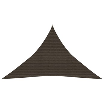 Emaga Żagiel przeciwsłoneczny, 160 g/m², brązowy, 3x3x4,2 m, HDPE